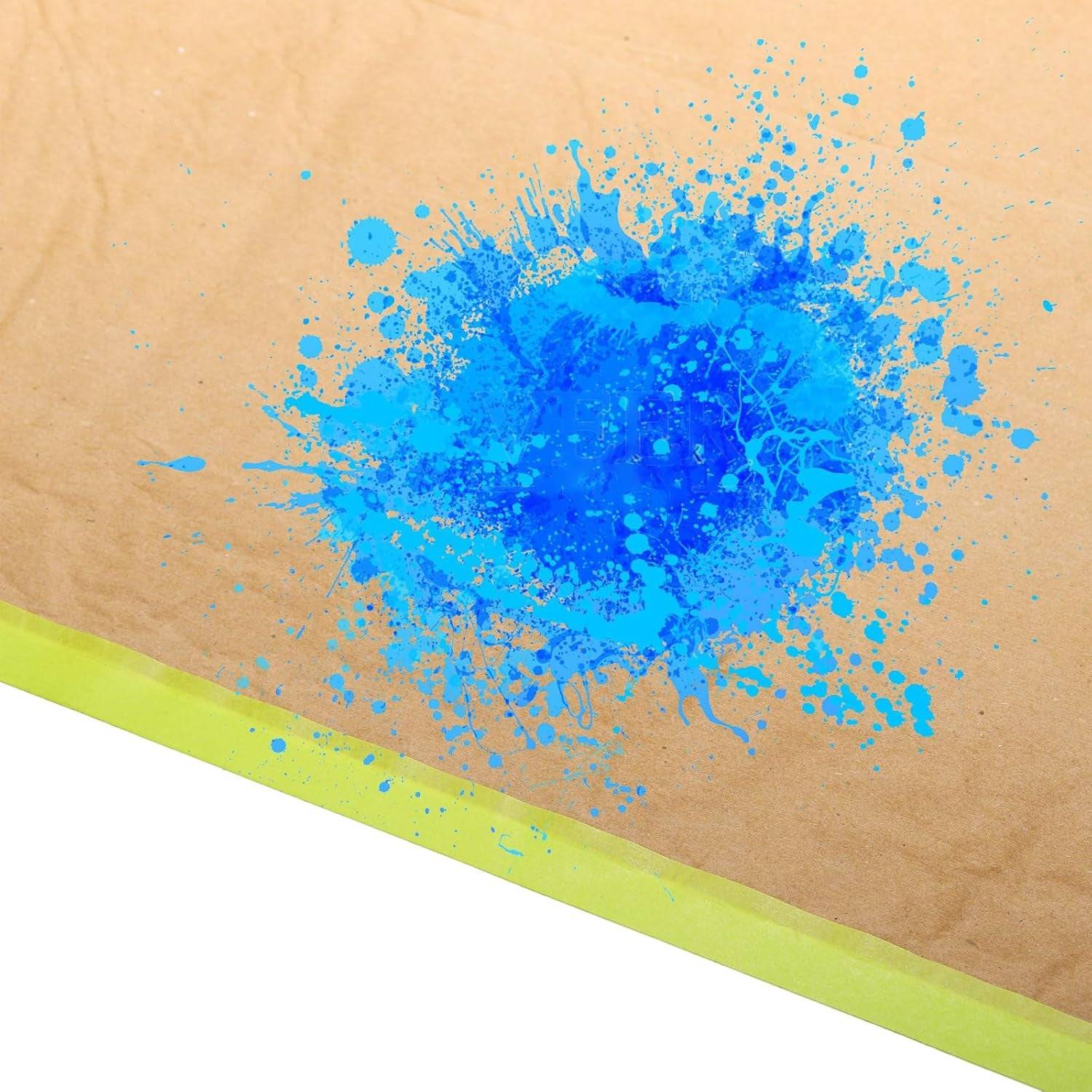 6 Rolls Masking Paper, Pre-Taped Masking Paper for Painting, 30CM X 9M/12'' X 30Ft Tape and Drape Automotive Paint Masking Paper for Car Wall Frame Floor Furniture Protection